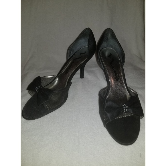 Nina Milli size 10 peep toe heel - Picture 3 of 8